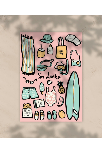 OSAS Postcards - Beach Essentials
